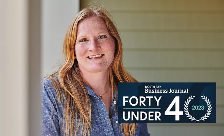 Winemaker Heidi Bridenhagen Named One of North Bay Business Journal’s Forty Under 40